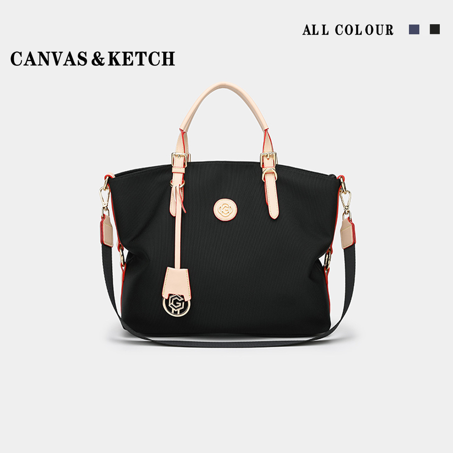 托特包包女2026新款高级质感通勤单肩手提大容量上班通勤尼龙布包,箱包皮具/热销女包/男包,托特包,淘宝优惠券,粉丝福利购,淘宝优惠卷