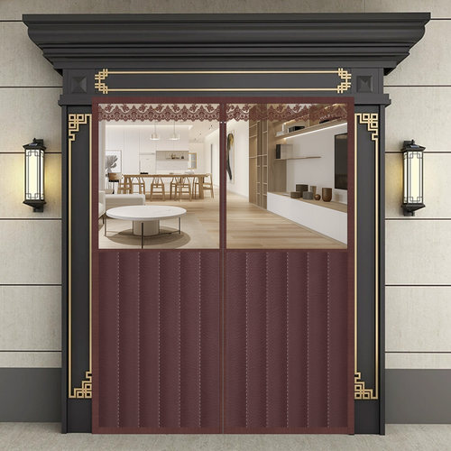 全磁条加厚棉门帘店铺商用隔断帘
