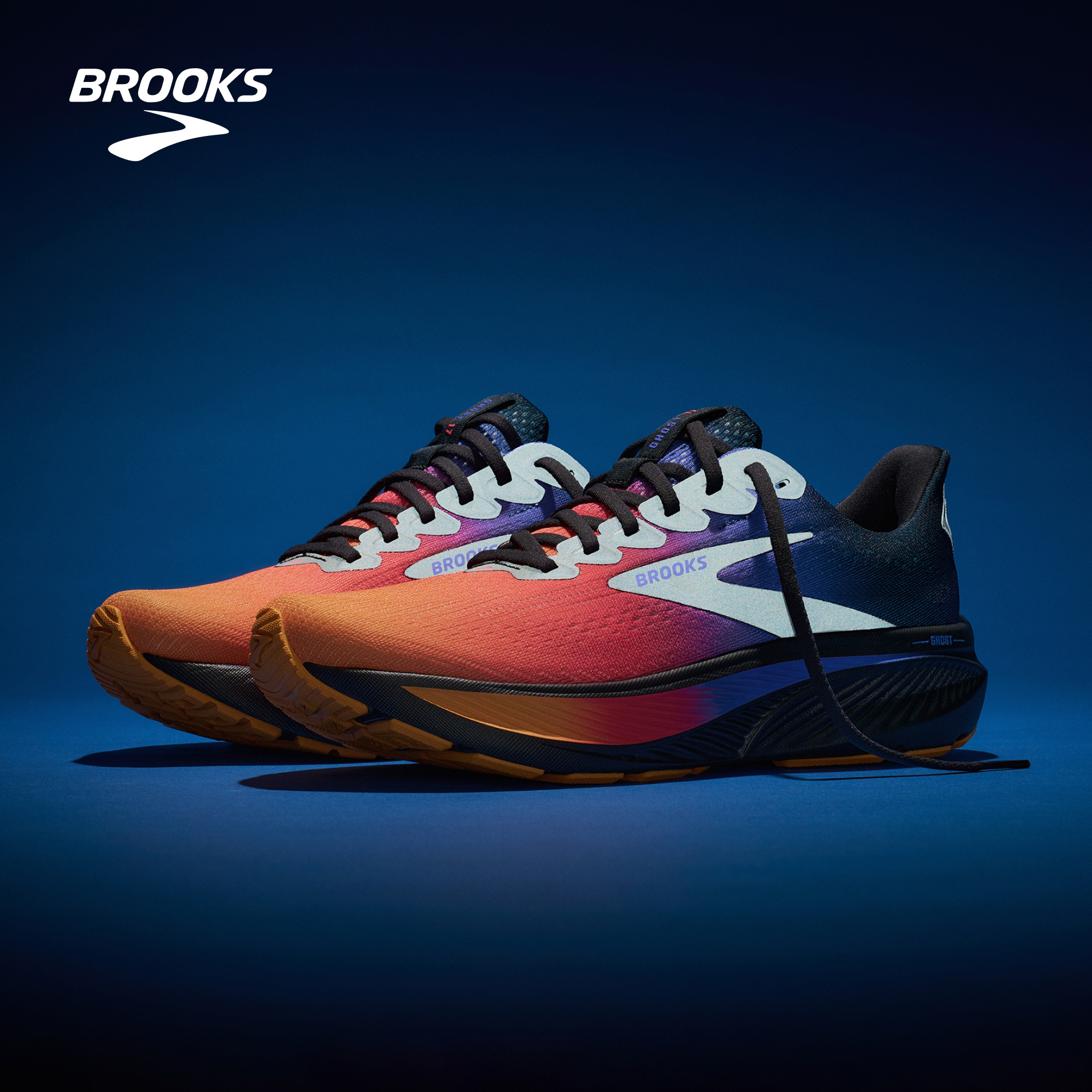 BROOKS布鲁克斯Ghost 幽灵17跑鞋男缓震跑步鞋运动反光女减震官方