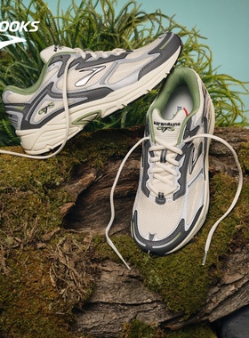 BROOKS布鲁克斯Adrenaline GTS 追岚4情侣休闲老爹鞋复古运动跑鞋