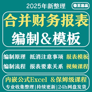 合并财务报表编制解读上市公司普华永道模板集团母子公司财务报表