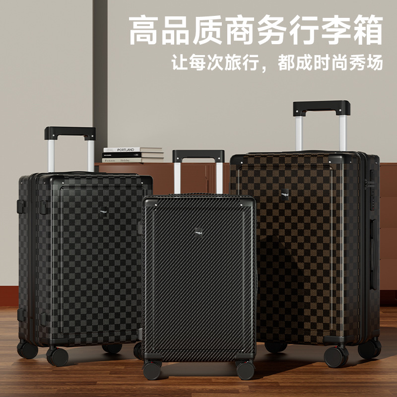 2025新款男士行李箱20寸抗摔旅行箱包28寸超轻拉杆箱静音轮密码箱