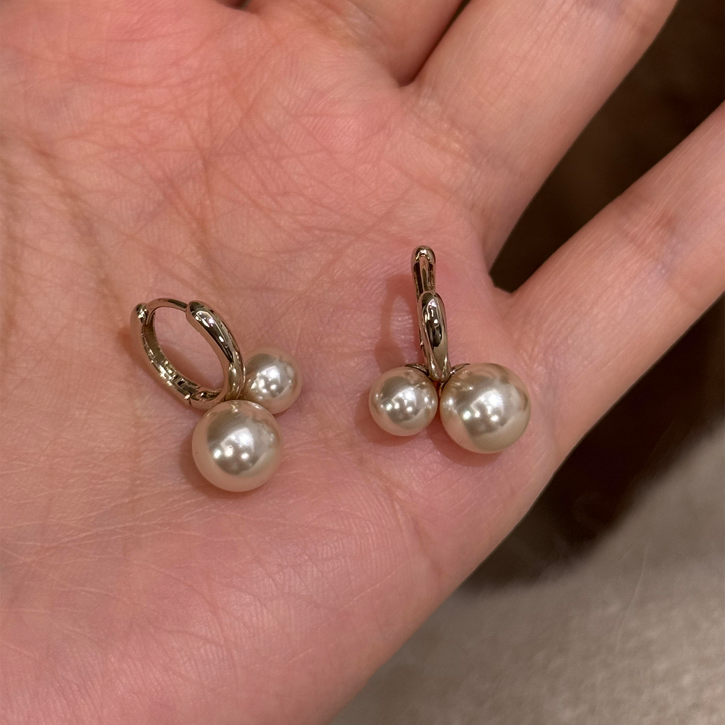 小步舞曲！法式复古名媛风仿珍珠耳扣温柔独特耳环百搭气质耳饰女,饰品/流行首饰/时尚饰品新,耳钉,淘宝优惠券,粉丝福利购,淘宝优惠卷