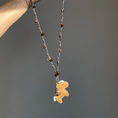 吉马送福！小马吊坠项链女高级感