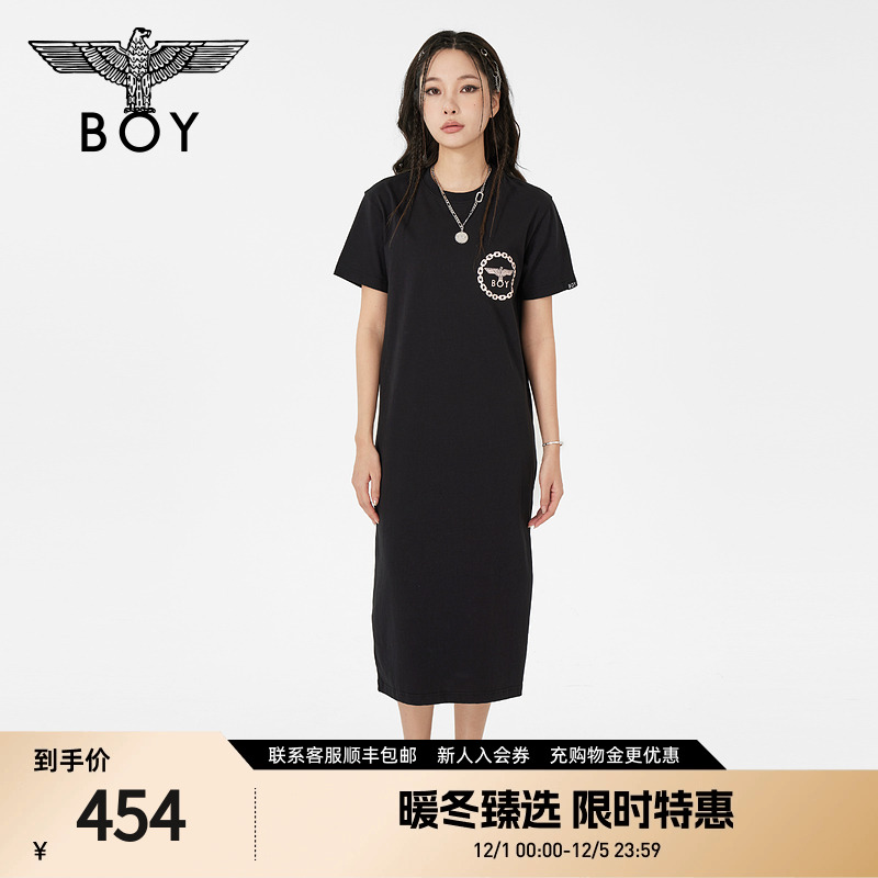 boylondon显瘦连衣裙宽松