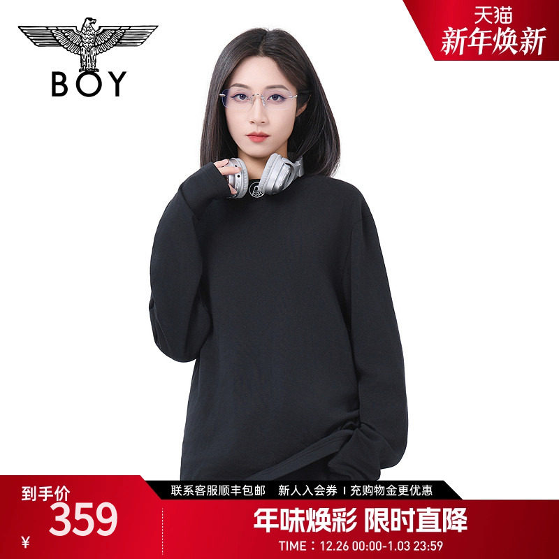 2025春季新款情侣纯色时尚潮牌百搭半高领长袖T恤N00041