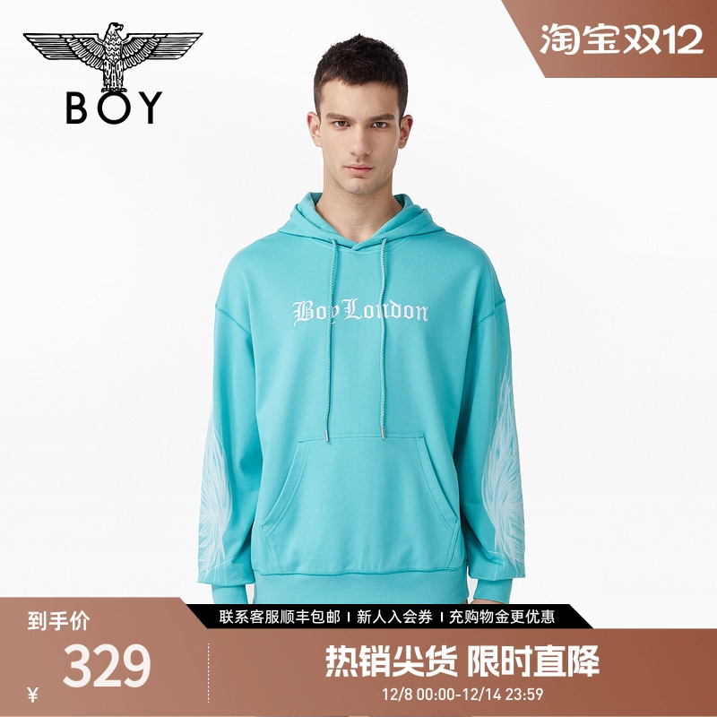 连帽卫衣春夏刺绣套头衫