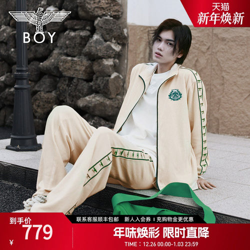 boylondon24学院风休闲外套