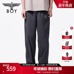 直筒休闲潮牌长裤 BOYLONDON25新款 简约时尚 男女同款 N34009 春季