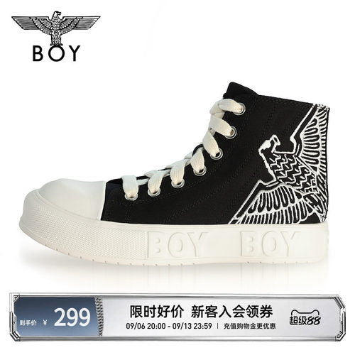 boylondon男女同款帆布鞋