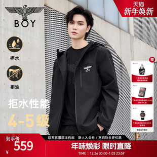 户外运动潮牌男女款 BOYLONDON春季 夹克冲锋外套N23073 简影