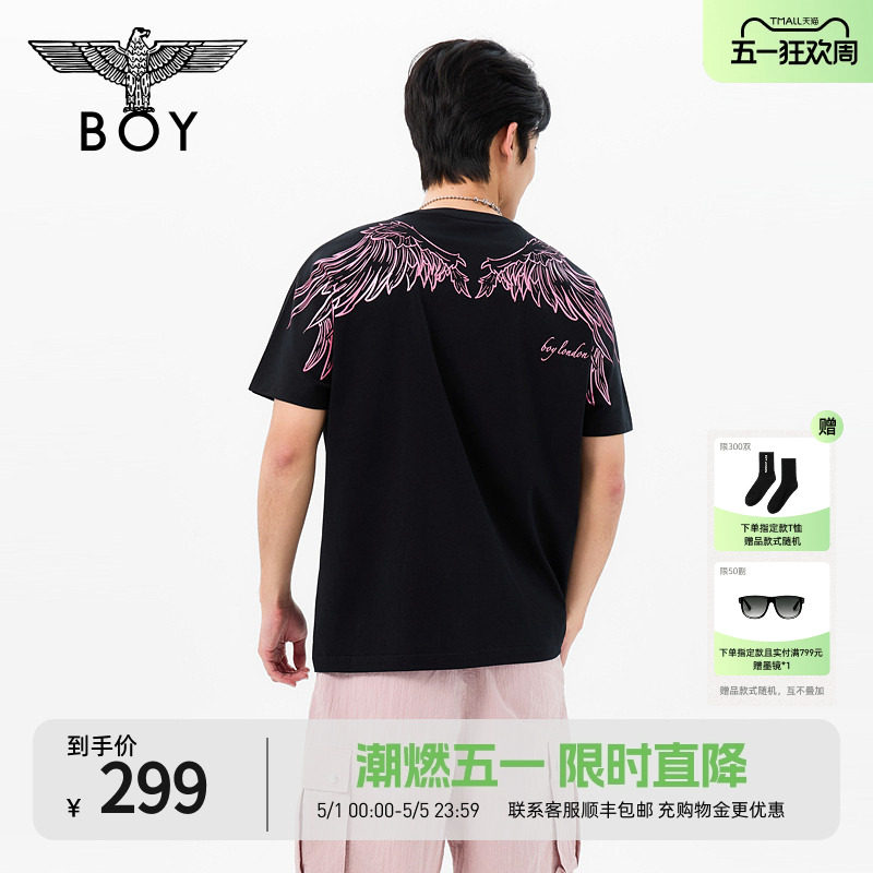BOYLONDON�����ʽ�ֳ߽���2026�괺����Ů�����T��N01911��ɫN01909 XS  295.02Ԫ
