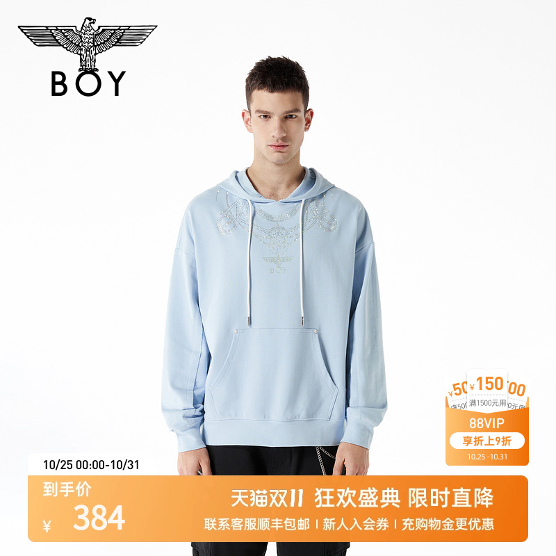 boylondon卫衣情侣22新品套头