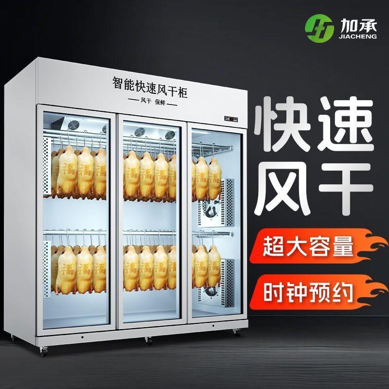 晾鸭风干柜商用烧鹅智能乳鸽烧腊烧鸭烘干机低温保鲜烤鸭胚柜