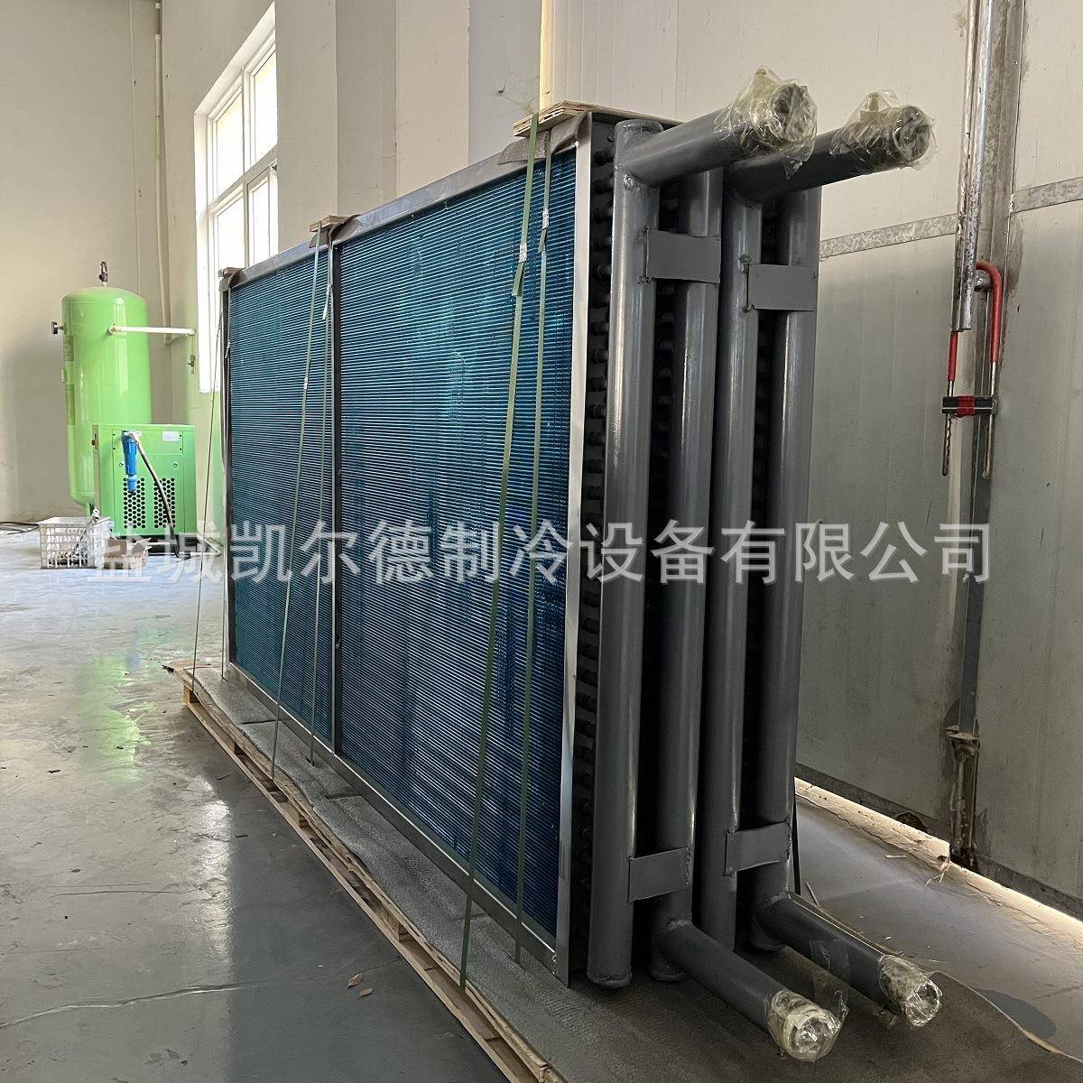 非标铝翅片铜管表冷器空调机组散热器电泳换热器冷凝器厂家直销