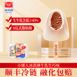 美登高冰淇淋小矮人纯可可脂巧克力口味冰淇淋小冰棍雪糕批发