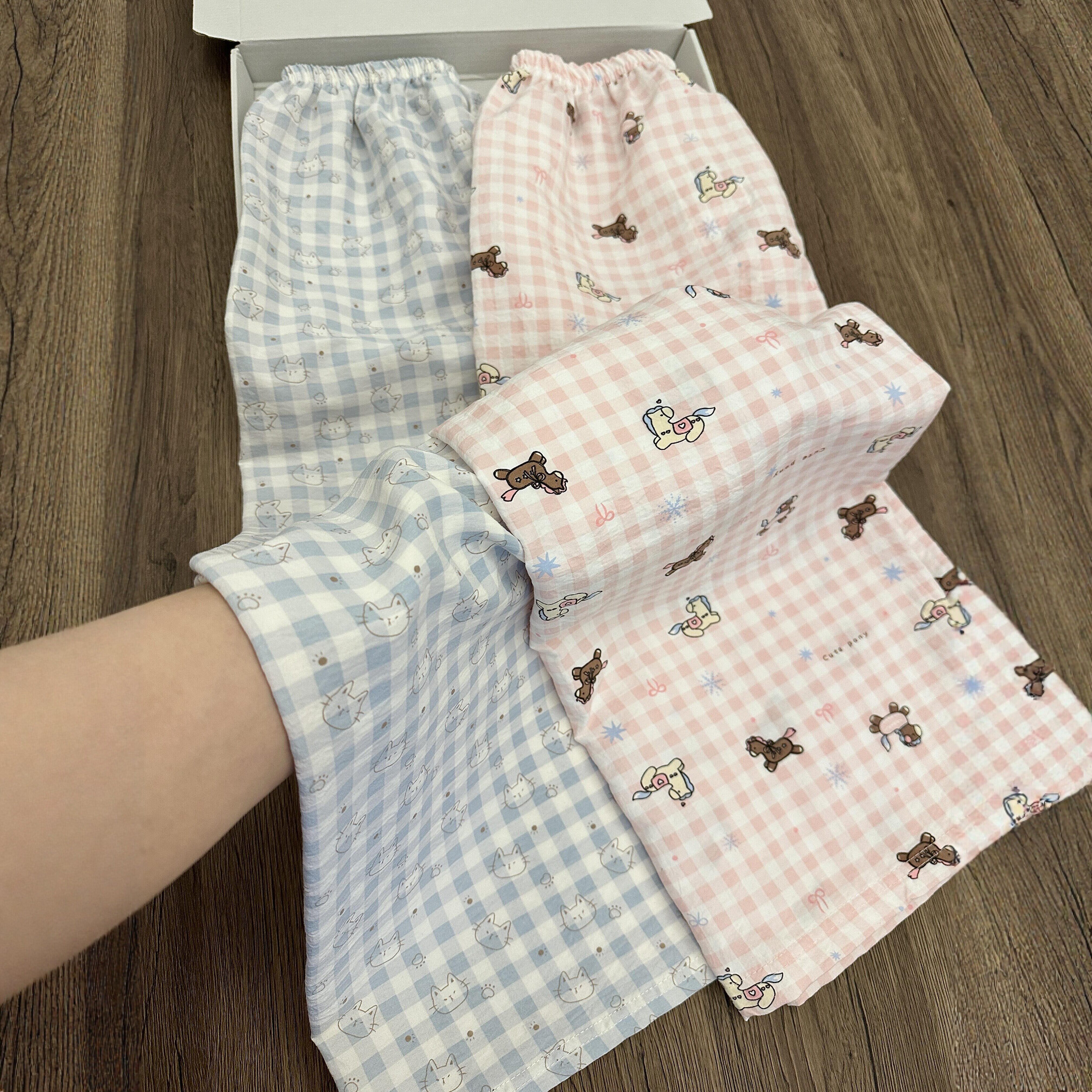 遛弯裤女夏季宽松阔腿长裤薄款