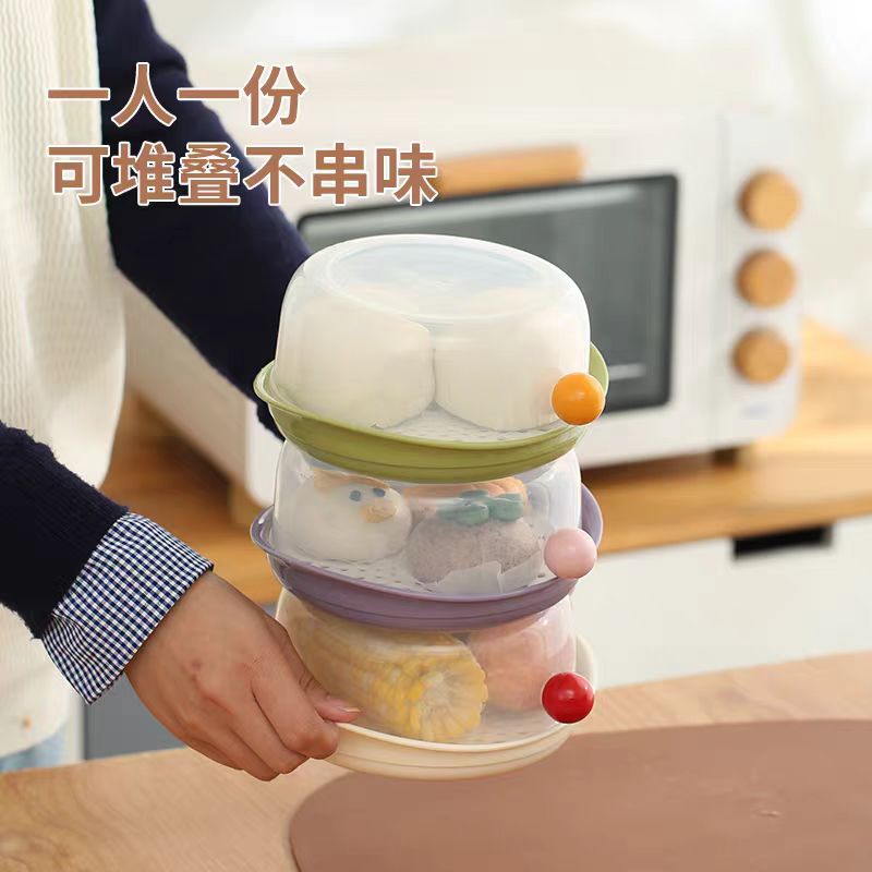 2026新款食品级迷你微波炉蒸笼热