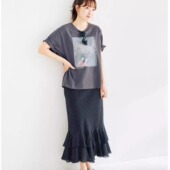 包邮 DEAL 包税 UMII日本代购 COCO 75517588 日系波点鱼尾半身裙