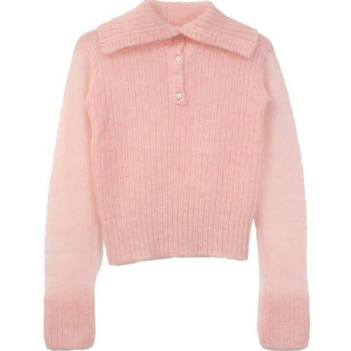 包邮包税 umii 日本代购 coel 185304025 翻领纽扣针织上衣 11月