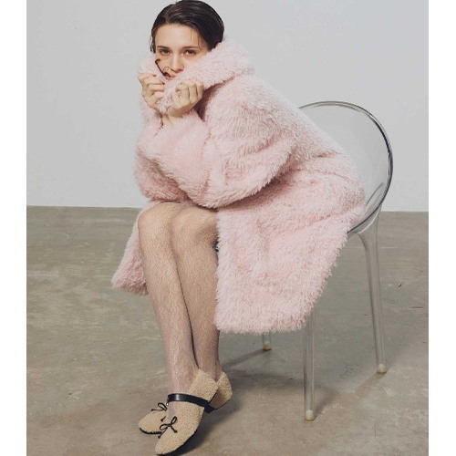 包邮包税 umii 冬季新品日本代购 12月下旬COEL毛绒外套185401047