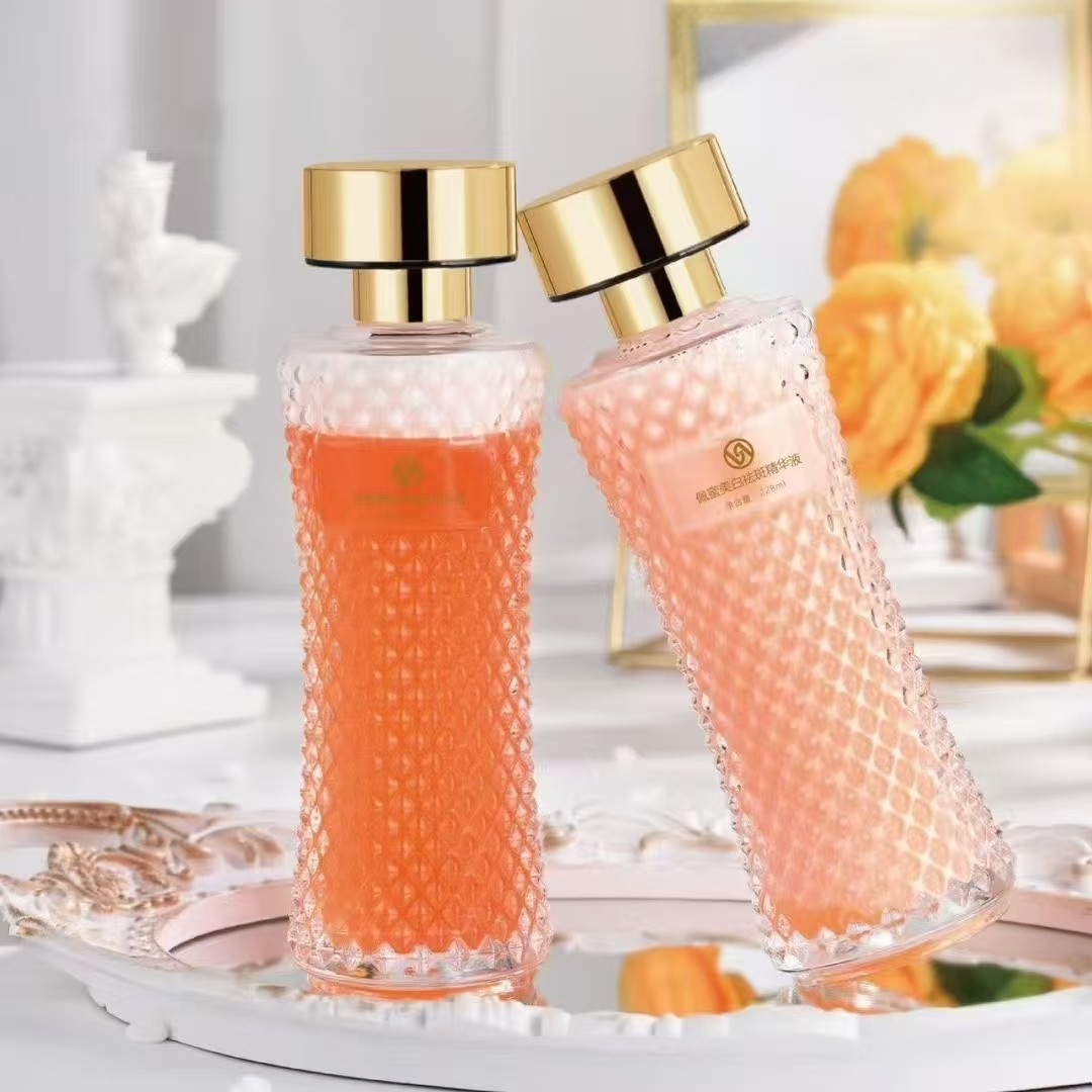 美白祛斑精华液美白淡斑水乳分层质地水嫩细腻润肤修颜透亮白美肌