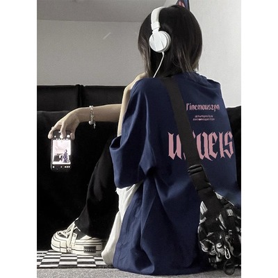 纯棉短袖t恤女2025年新款