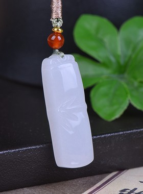 金丝玉节节高升吊坠男女项链玉佩