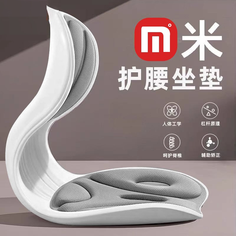 【天猫正品】护腰坐垫久坐神器靠背人体工学家用座姿椅托办公室部