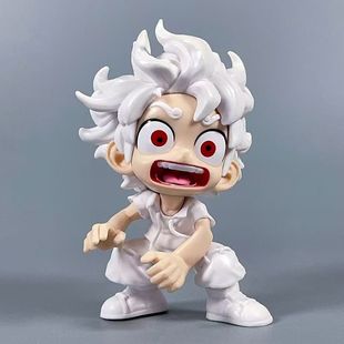 国产惊讶尼卡尼卡路飞 Q版车载手办 摆件 模型 雕像 动漫周边礼物