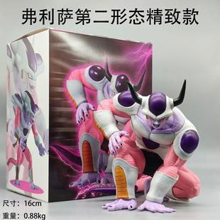 七龙珠Z 弗利萨第二形态第三形态 魔人布欧手办公仔车载摆件龙珠