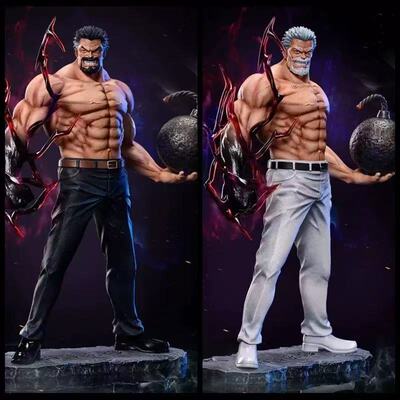 海贼王 GK 英雄落幕 霸缠 天绘铁拳 卡普 站姿 模型摆件 盒装手办