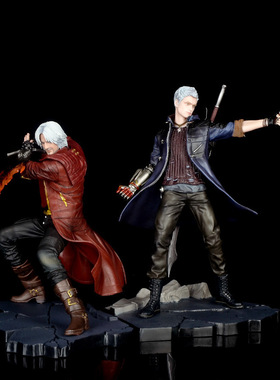 鬼泣5DevilMayCry手办游戏周边但丁尼禄模型人偶玩具公仔摆件现货