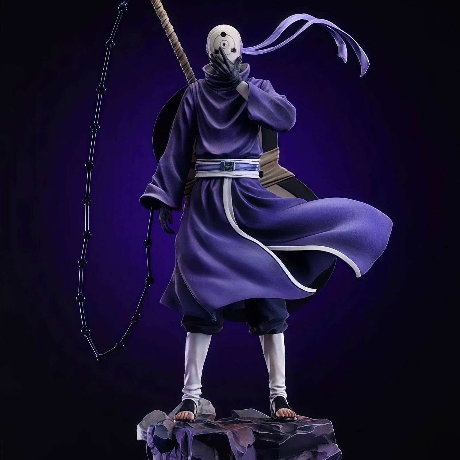 【全款】火影忍者DF宇智波带土白面具手办GK模型雕像动漫周吧摆件