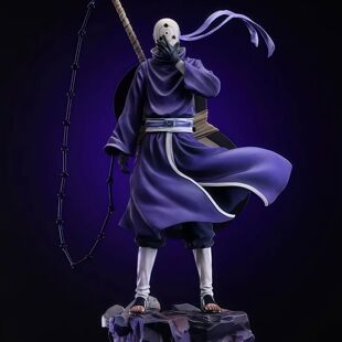 【全款】火影忍者DF宇智波带土白面具手办GK模型雕像动漫周吧摆件