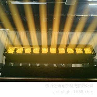 戶外防水舞臺演出燈長條調(diào)焦搖頭矩陣燈光束燈LED10顆60W RGBW
