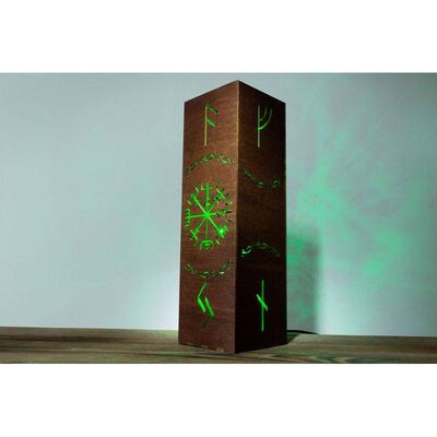 Vegvisir symbol night lamp 符号夜灯气氛灯led灯