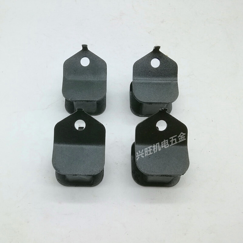 柴油发电机减震脚2-3KW170F178F 186F机架防震脚支座橡胶减震脚