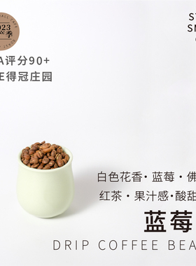90分+蓝莓花COE#1庄园STARTSMALL 埃塞俄比亚水洗手冲咖啡豆100g