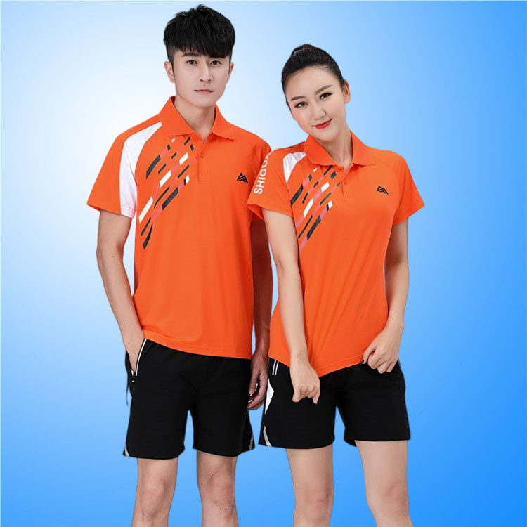 羽毛球服套装夏季练队服装排汗