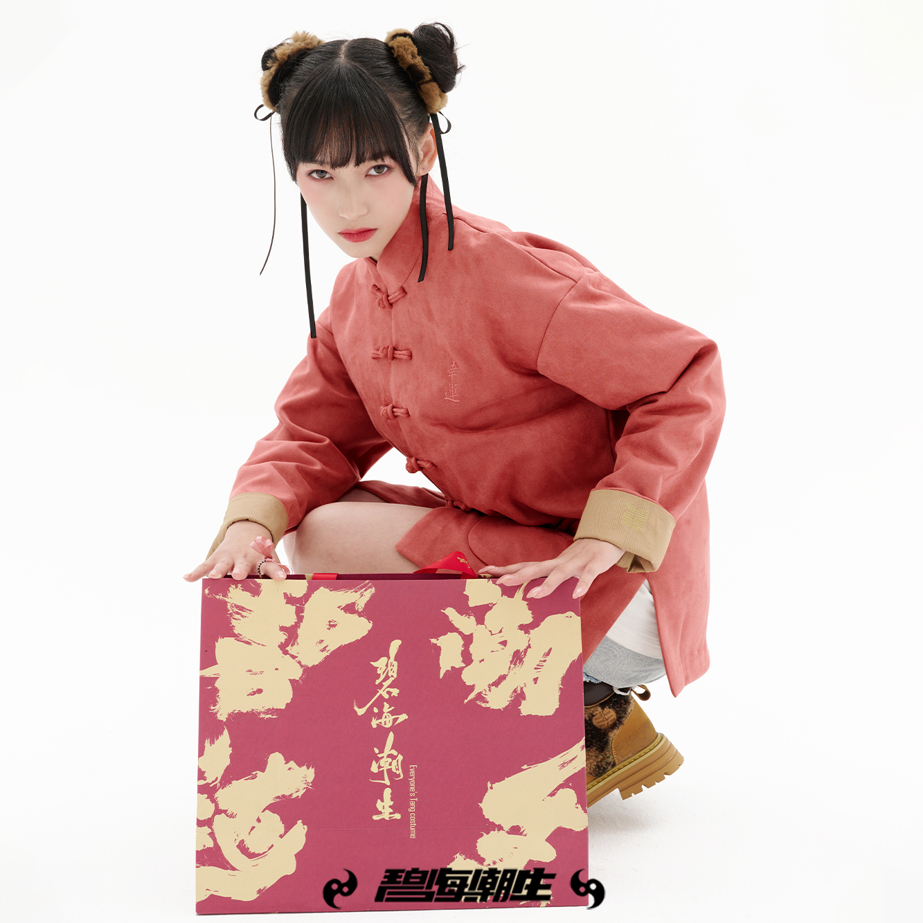 碧海潮生众生相国潮男女唐装