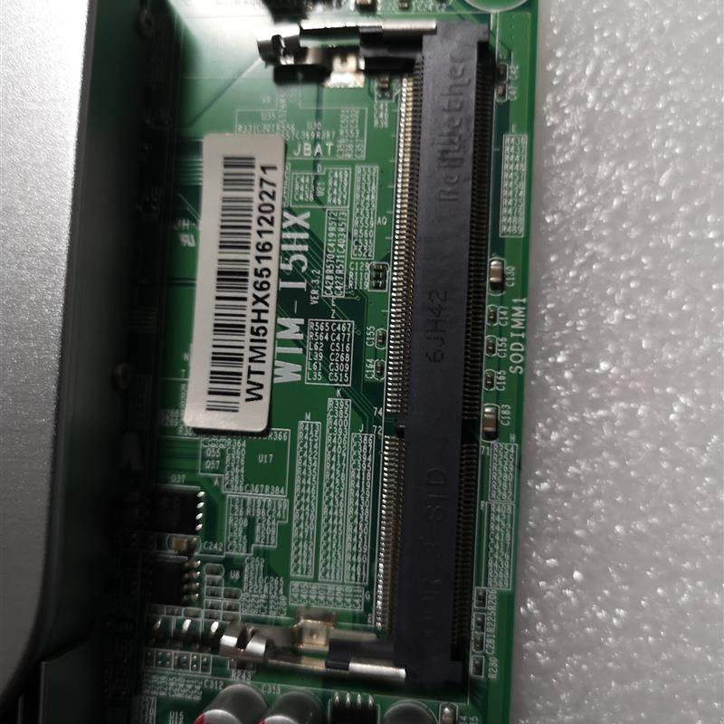 微特迈 1037U主板/WTM-I5HX/MSATA收银排队机 迷你工控主板一体机