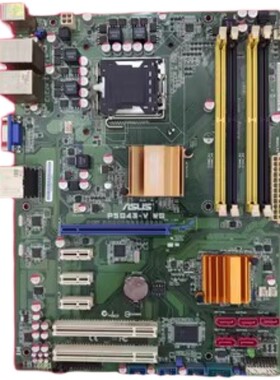 华硕P5G43-V WS 主板服务器板775针成色新