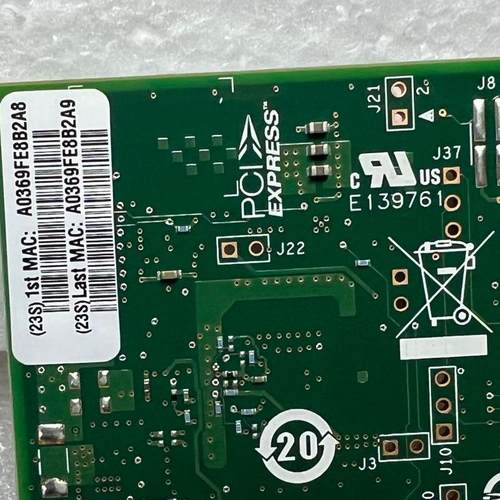 intelIBM 联想X550-T2 10G万兆网卡电口 00MM862 0MM860