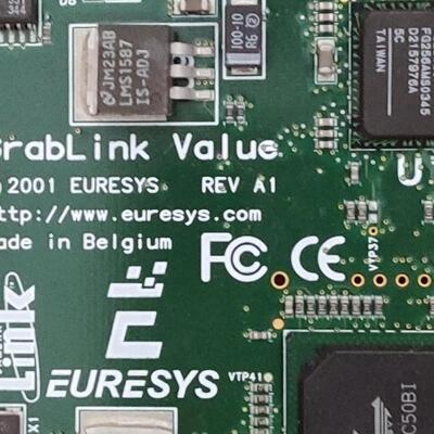 2001 EURESYS Grablink Value A1 Camera Link数字图像采集卡好用