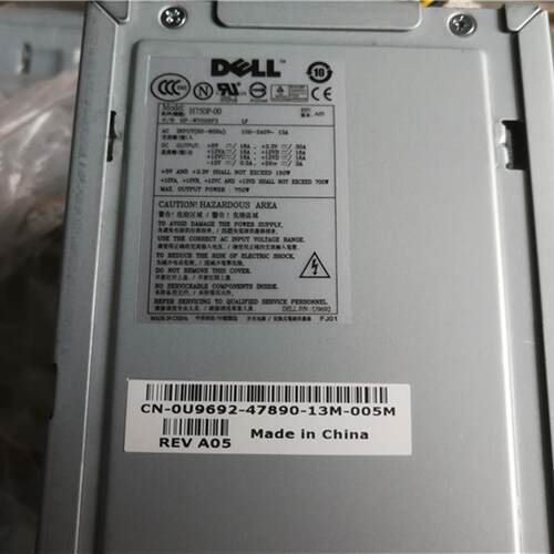 全新DELL PowerEdge SC1430电源H750P-00 N750P-00 U9692 MK463