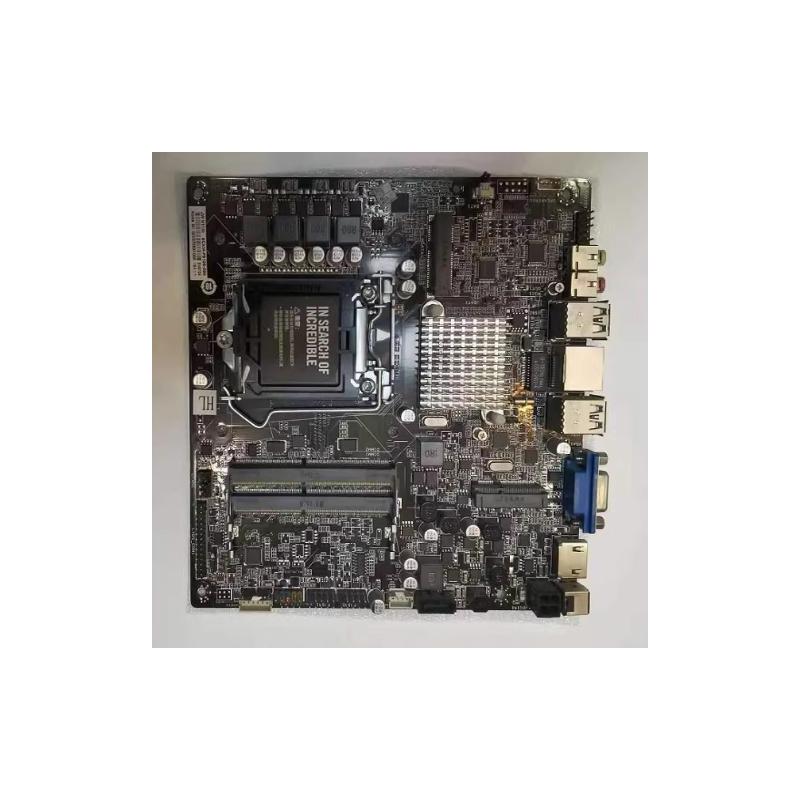 JW H110 ITX 一体机主板1151 6代 7代CPU LVDS DC供电17*17图片