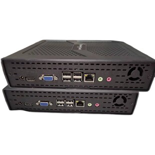 NAS 桌面家用办公小主机 htpc 3317u迷你电脑千兆网口工控主机