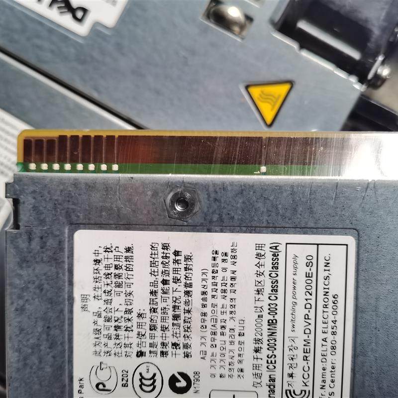 戴尔Dell C6100 C6220服务器电源D1200E-S0 MYV71 1400W电源