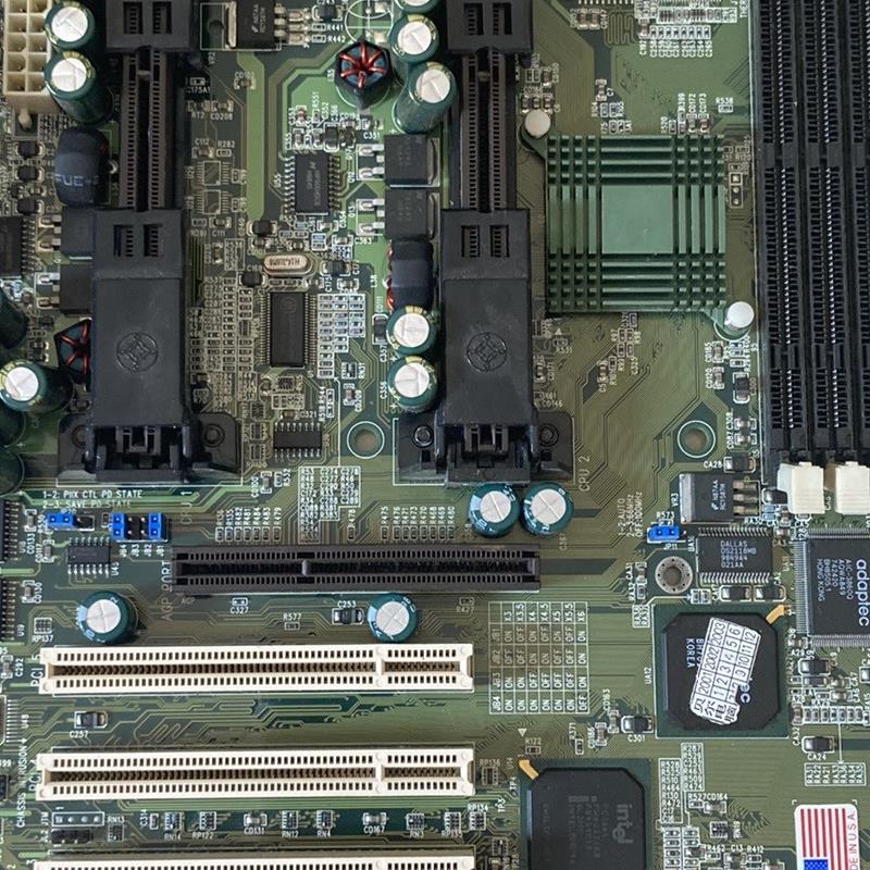 P6DBU SLOT1工作站BX440 主板 双CPU 奔三P3 ISA槽P6DBU